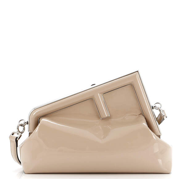 Fendi First Bag Patent Midi #183641F17B - Picture 1 of 8